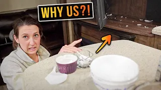 Shattered Our Corelle Dishes - RV Life is Stressful (Managing Bad Days)