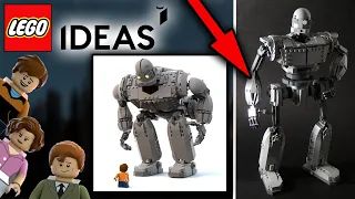 Lego Ideas!! The Iron Giant - 20th Anniversary Edition!!