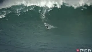 On Days Like This It's Best to Avoid Surfing Nazaré, Unless You're These Guys | Into the Wave, Ep. 1