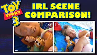 TOY STORY 3 IRL SCENE COMPARISON! | The Ultimate Fan Film???