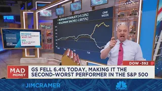 Cramer explains why he likes Morgan Stanley's stock