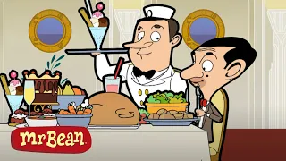 Bean has a feast 🍗🍖| Mr Bean Animated Season 2 | Funny Clips | Mr Bean Cartoons