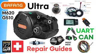 Book : Bafang Ultra Full Repair Guide G510 M620  BESST UART CAN