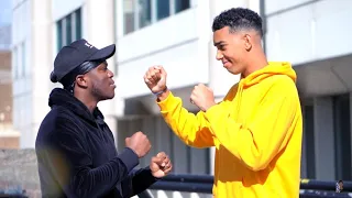Niko Omilana Calling KSI Knowledge For A Minute and a bit Straight NDL KSI