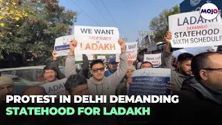 Sonam Wangchuk & Ladakh Local Bodies Protest In Delhi, Demand Statehood &  Sixth Schedule Status