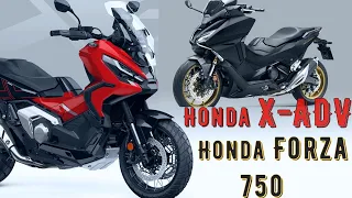 2024 Honda X-ADV & Forza 750 with new colors