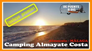 CAMPING ALMAYATE en MÁLAGA frente al mar con caravana - COSTA DEL SOL