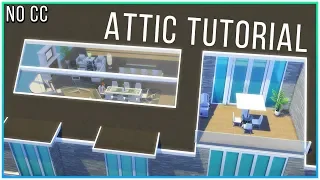 Sims 4 Tutorial - Functional Attic & Roof Windows | Kate Emerald