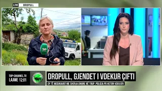 Top Channel/ Dropull, gjendet i vdekur çifti! Të moshuarit me shenja dhune në trup, policia po heton