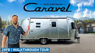 BEST Small Kitchen Setup | 2023 Airstream Caravel 20FB Travel Trailer