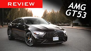 2022 Mercedes-AMG GT53 4MATIC+ 4-Door Coupe Review / Same as a CLS53 AMG but MORE Expensive