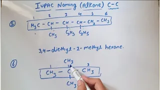 IUPAC Nomenclature|| Alkane|| class 11|| easy explanation