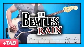 The Beatles - Rain | Bass Cover with Play Along Tabs