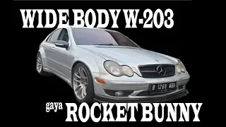 Rocket Bunny Mercedes Benz C240 (W203) - Fun Drive