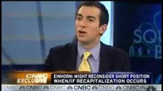 Einhorn on CNBC