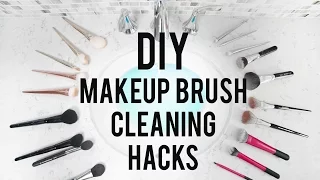 DIY Makeup Brush Cleaning Hacks | ANN LE