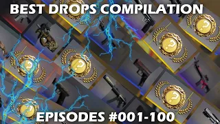 TOP 10 CSGO DROPS - Episodes #001-100