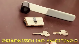 Bumpkey/Schlagschlüssel Anleitung für Anfänger und Erklärung der Werkzeuge/Tür ohne Schlüssel öffnen