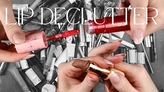 INSANELY THOROUGH LIPSTICK DECLUTTER