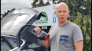 Как быстро заряжается электромобиль с CHAdeMO Tesla-S цена зарядки на 1 км пути