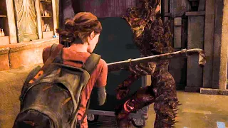 The Last of Us Part 2 Remastered - Ellie vs Stalker Boss Fight | Revolver only