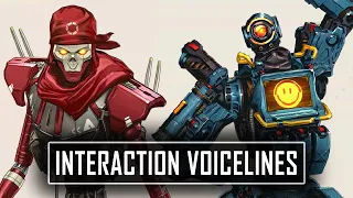 *ALL* NEW LEGEND Interaction Voicelines in Apex Legends Season 9