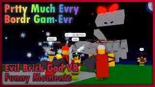 😈 Evil Brick God VR Funny Moments | Bordr Gam