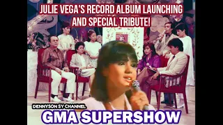 JULIE VEGA'S RECORD ALBUM LAUNCHING & SPECIAL TRIBUTE ON GMA SUPERSHOW