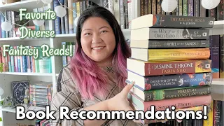 Diverse Fantasy Reads // Booktube Collaboration - Favorite Setting Recommendations
