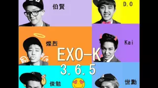 [繁體中字] EXO K 3 6 5 (認聲版~~)