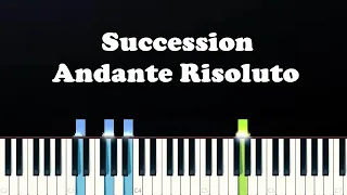 Succession - Andante Risoluto (Piano Tutorial)