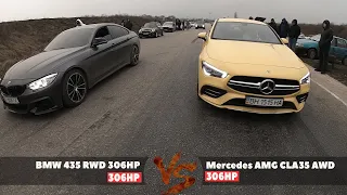 Mercedes CLA 35 AMG vs BMW 435i