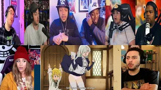 SEVEN DEADLY SINS  EPISODE 2x2 REACTION MASHUP!! [ RE-UPLOAD]