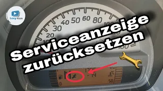 🛠 Serviceanzeige beim SMART Fortwo 451 zurücksetzen