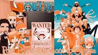 Past One Piece Characters react to Future, Lufffy -- Gacha Club -- One Piece -- Monkey D 💫Galinha