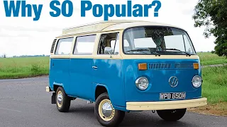 Why Is The Volkswagen T2 Camper SO Popular? (1974 VW Type 2 Devon Campervan Road Test)