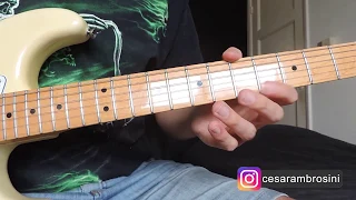 Michell Odia La Oscuridad (Rata Blanca) Solo TUTORIAL Por César Ambrosini