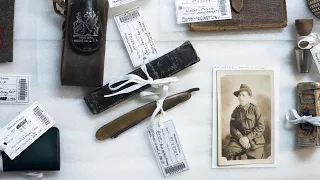 Museum unveils first world war suitcase full of mystery