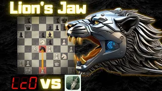 Leela and Stockfish show the PURE Art of Chess - Lc0 vs Stockfish 16 - Pirc Defense, Lion's Jaw