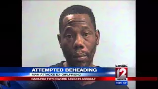 Man uses samurai sword in attack on ex-girlfriend