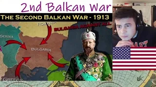 American Reacts The Second Balkan War - Explained in 10 minutes