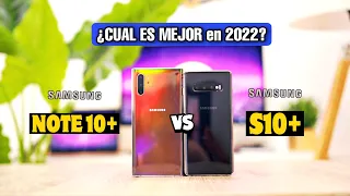 Samsung S10 Plus vs Note 10 Plus en 2022 ¿CUAL es MEJOR??