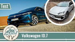 VW ID.7 Test 2024: Porovnali sme spotrebu, dojazd aj hluk na diaľnici s Hyundai Ioniq 6