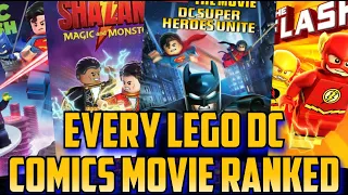 All 10 LEGO DC Comics Superheroes Movies Ranked! - DC WEEK | DAY 1