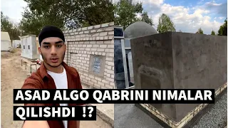 BUNI KO'RING ! ASAD ALGO UKASI AKASINING QABRIGA BORDI. ILTIMOS DUO QILINGLAR.