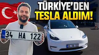 TESLA MODEL Y ALDIM! - MERAK EDİLEN SORULARI CEVAPLADIM! 🔥