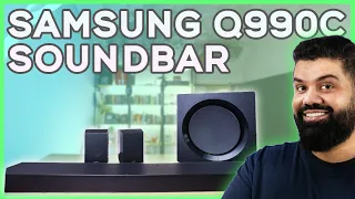This Soundbar Has 22 Speakers : Samsung Q990C Wireless Home Theatre Setup