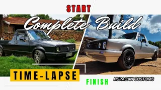 Time-Lapse Start to Finish/ Complete Rebuild VW Caddy MK1