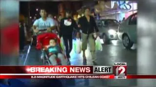 Magnitude 8.2 earthquake strikes northern Chile