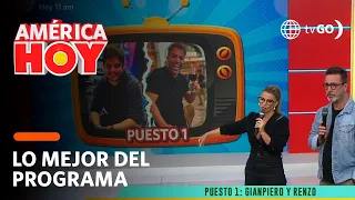 América Hoy: What happened between Gian Piero Diaz and Renzo Schuller? (TODAY)